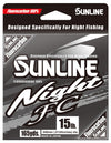 Sunline Night FC Fluorocarbon Fishing Line 15 lb 165 yds Package Clear Blue
