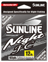 Sunline Night FC Fluorocarbon Fishing Line 15 lb 165 yds Package Clear Blue