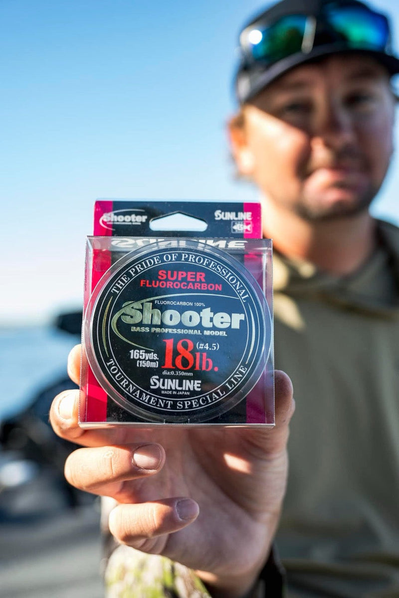 Sunline Shooter Fluorocarbon Fishing Line - 109-164 Yards, Clear, Made In Japan