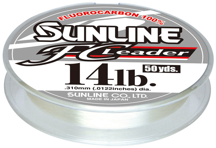 Sunline Fishing Line – Sunline FC Leader Fluorocarbon 50 Yards Select Lb  Test