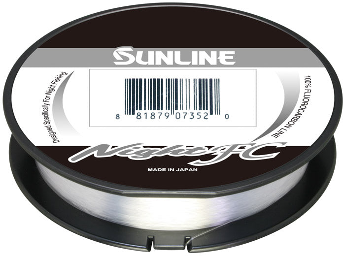 Sunline Night FC 12lb x 165yd Hi Vis Yellow Fluorocarbon Line - American  Legacy Fishing, G Loomis Superstore