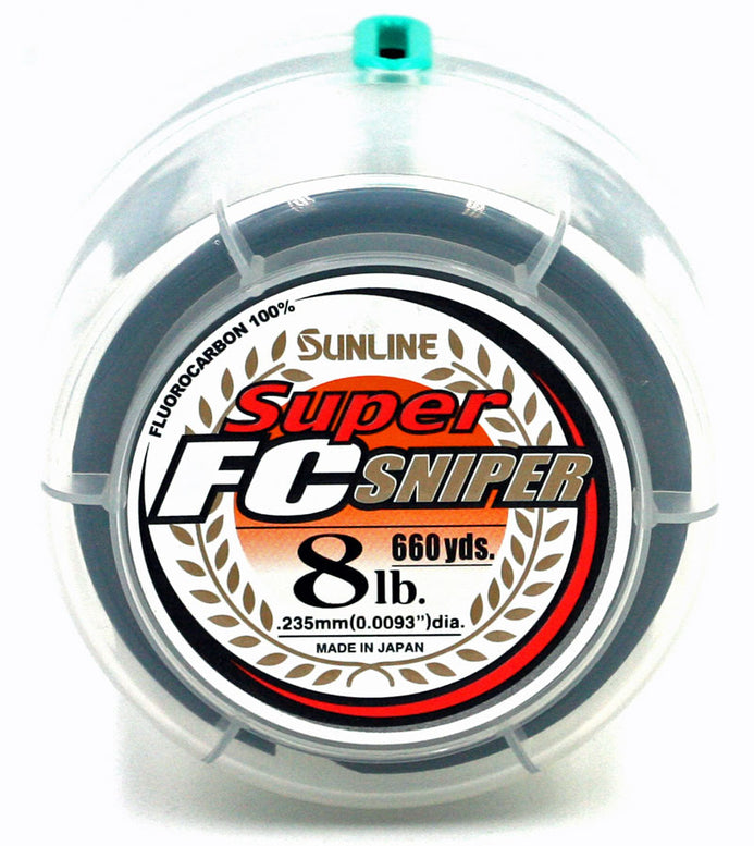 Sunline 63038906 Super FC Sniper Fluorocarbon Line 5lb 200yd