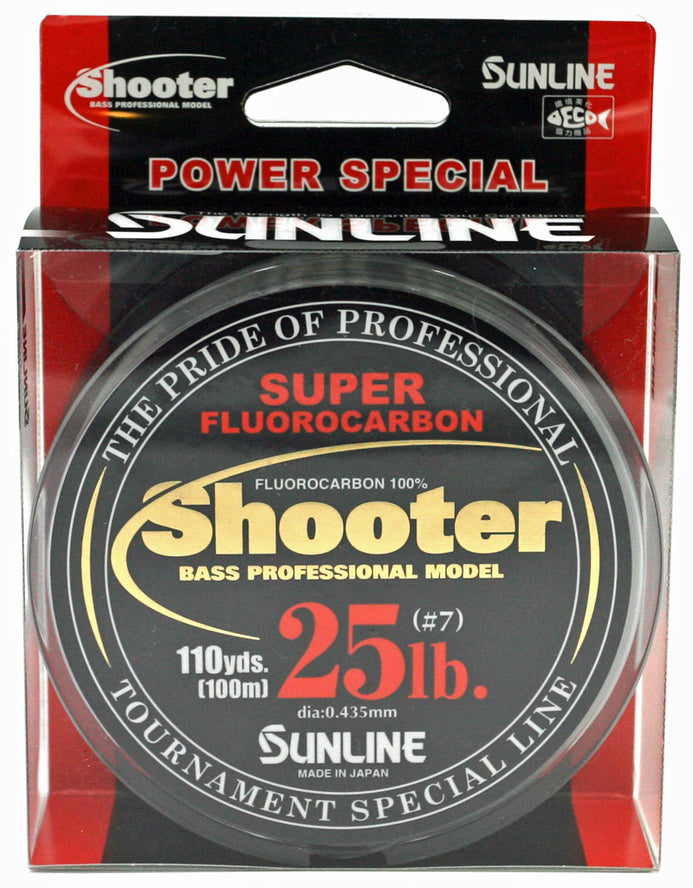 SUNLINE Shooter FC SNIPER SUPERIOR QUALITY BASS FISHING LINE 110Y 16lb  JAPAN