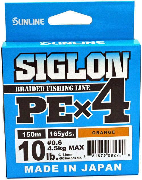 american made braided fishing line Sunline Siglon PEx4 Braided Line