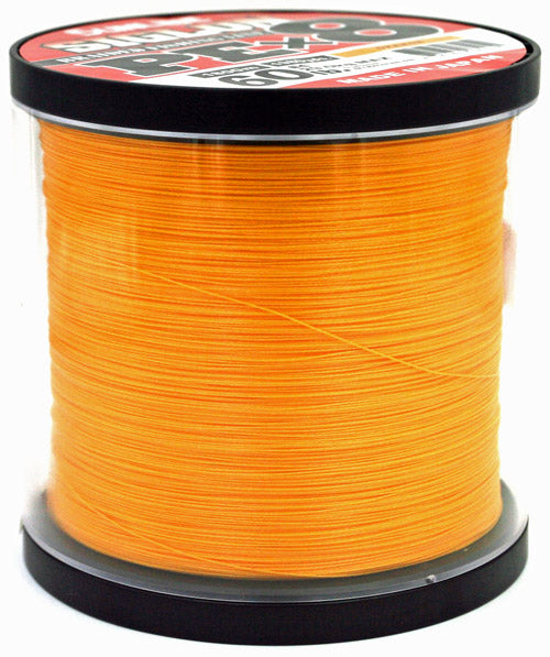 Sunline 63053486 Siglon PEx8 10 lb Fishing Line, Orange, 165 yd