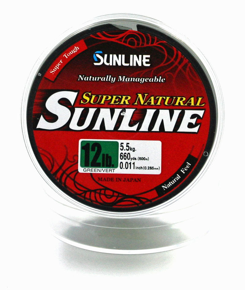 Sunline Super Natural 6 lb x 330 yd Orange  63758728 - American Legacy  Fishing, G Loomis Superstore