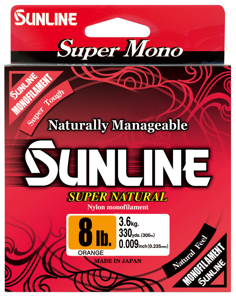 Sunline Super Natural 50 lb x 3300 yd Clear - American Legacy