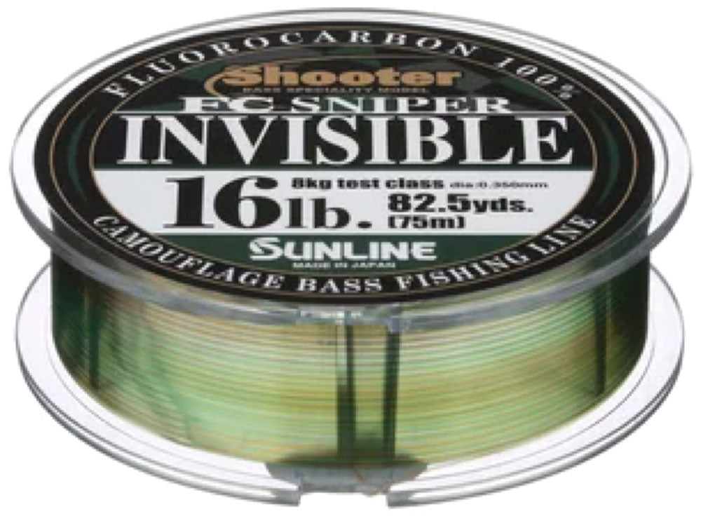 SUNLINE Shooter FC SNIPER INVISIBLE Fluoro Carbon 8lb NEW